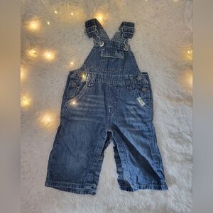 Denim Overalls for Kids - Blue 3-6 Mths